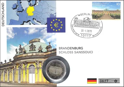 BRANDENBURG - PALAČA SANSSOUCI V POTSDAMU